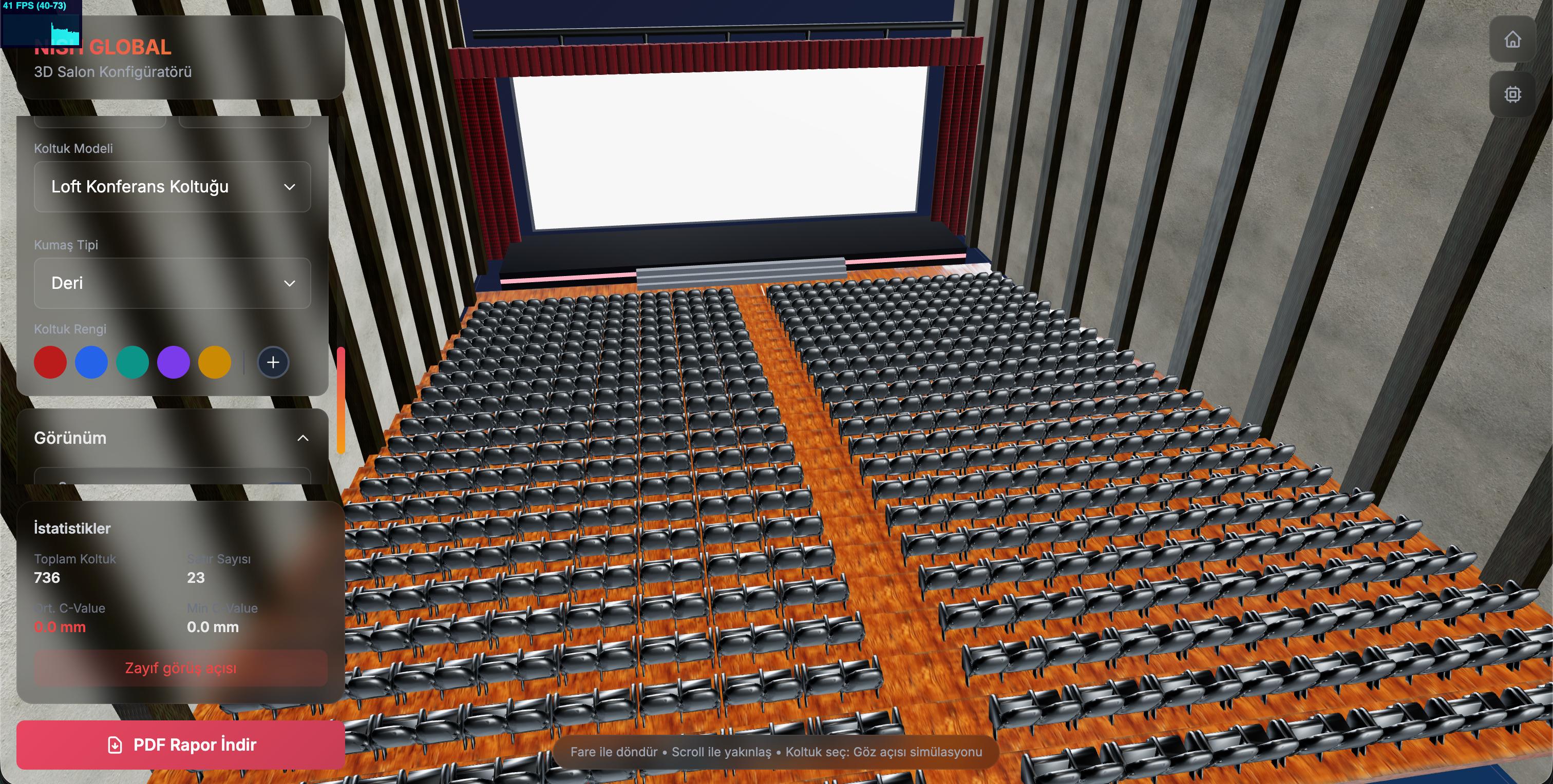 NishGlobal 3D Salon Configurator